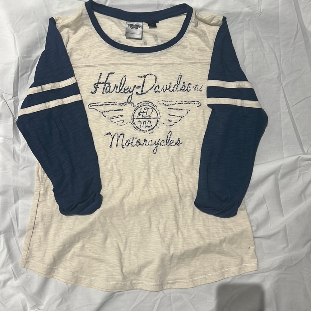 Harley Davidsons Women L long sleeve T